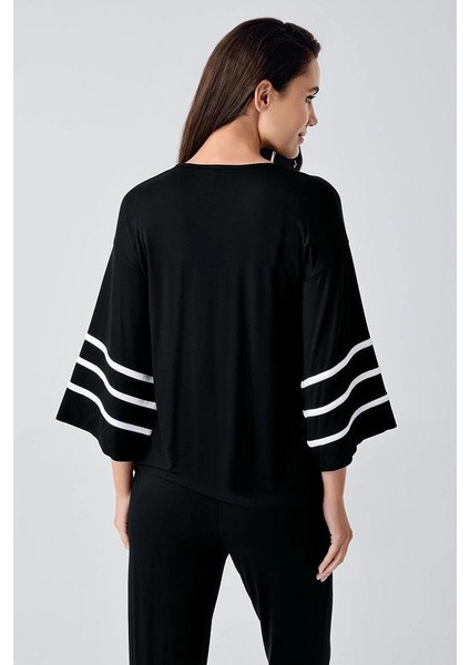 Artış 22111 Şeritli Pijama Takımı