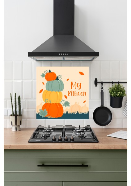 Ocak Arkası Sticker- Folyo Kaplama
