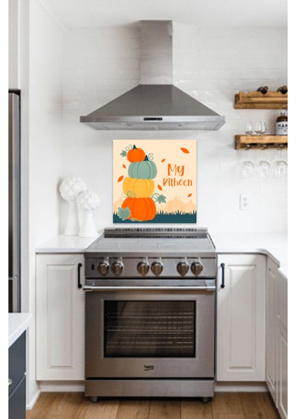 Ocak Arkası Sticker- Folyo Kaplama
