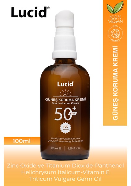 Sun Protection, SPF50 Yüksek Korumalı Güneş Kremi Losyon 100 ml