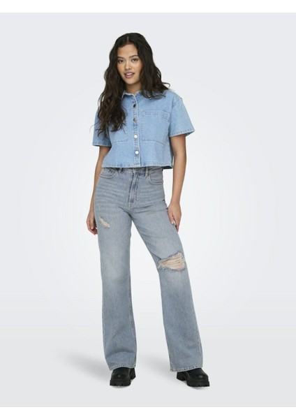 Camılle Hw Wıde Leg Kadın Jean Pantolon 15313039 indirimleri