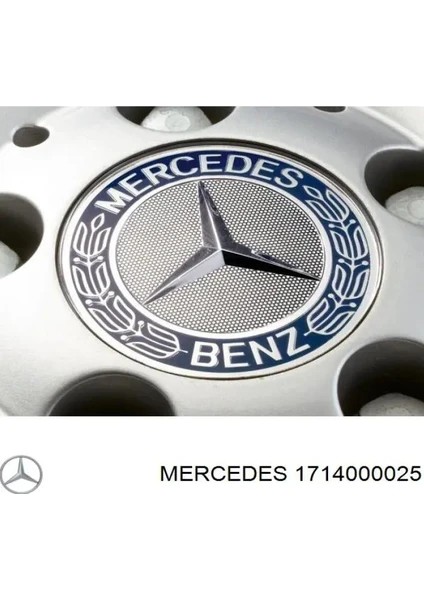 Yyo Mercedes-Benz Jant Göbeği Arması 70-75Mm 1 Adet A1714000025 Muadil