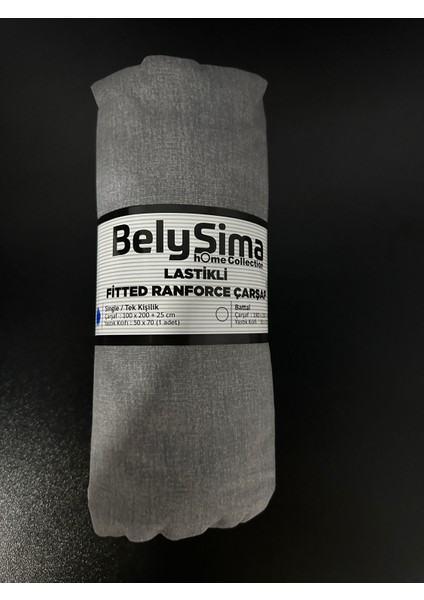 BELYSİMA Lastikli çarşaf Tek Kişilik yastıklı