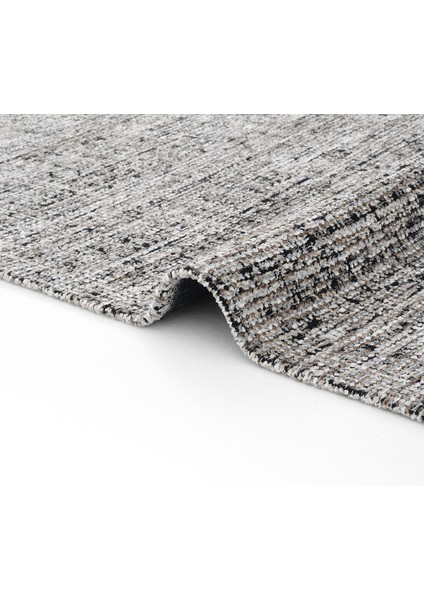 Lavita 03 Gri Yıkanabilir Mutfak Yumuşak Tuşeli Şönil Kaymaz Taban İnce Kilim