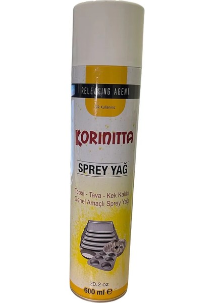 Sprey Yağ 600 ml