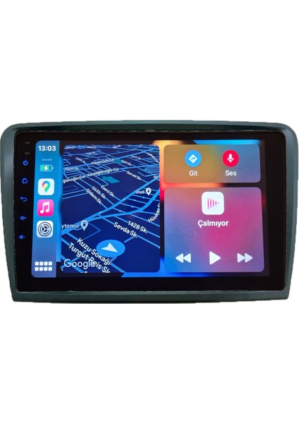 Volkswagen Skoda Superb B (2009-2014 )Android Sürüm 13 Kablosuz Carplay Navigasyon Multimedya 9 Inç Ekran 4G Ram + 64GB Hafıza Çerçeveli ve arka görüş kameralı