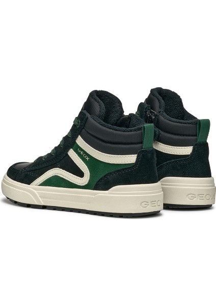 Erkek Çocuk Yeşil Weemble Bağcıklı Fermuar Detaylı Bilekli Sneaker J36HAA022FUC9358 fırsatları