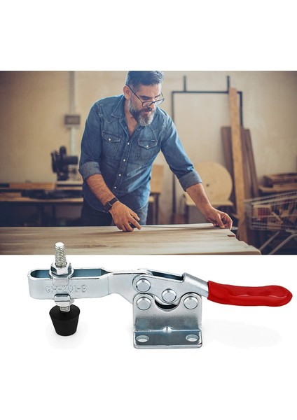 GH-12055-U Dikey Geçişli Kelepçe | 91 kg Kapasiteli Kelepçe - Montaj ve Sabitleme İşleri için