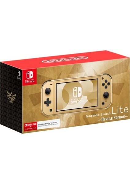 Switch Lite Konsol Hyrule Edition (Nintendo Distribütör Garantili)