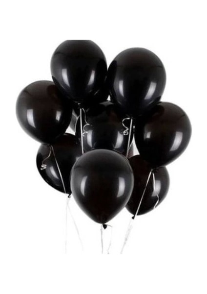 Balon Siyah (10 Adet)