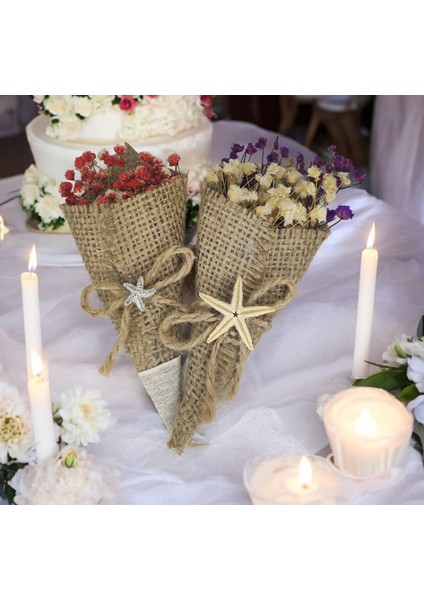 20 Adet Mini Çiçek Buketi