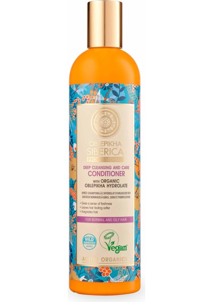 Oblepikha Normal ve Yağlı Saçlar İçin Yabani İğde İçerikli Saç Kremi 400 ml