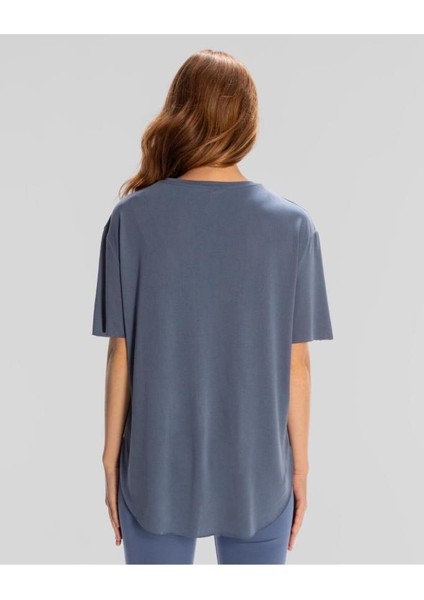 Elsıe Tshırt Woman Soft Blue T-Shırt 321Z1CW-MAVI fırsatları