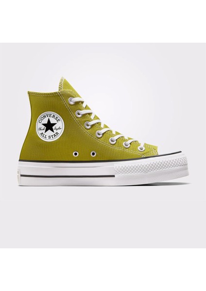 Chuck Taylor All Star Platform Kadın Sarı Sneaker