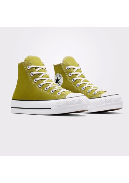Chuck Taylor All Star Platform Kadın Sarı Sneaker fiyatları
