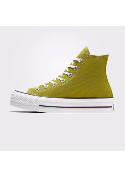 Chuck Taylor All Star Platform Kadın Sarı Sneaker modelleri