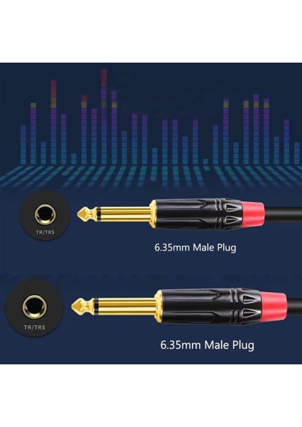 6.3 mm Mono Enstürman Kablo 5 mt