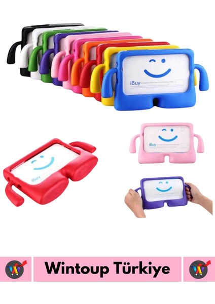 Premium Apple Samsung Uyumlu 11 Inch Silikon Yumuşak Tutacaklı Tam Koruma Kids Çocuk Tablet Kılıfı fırsatları