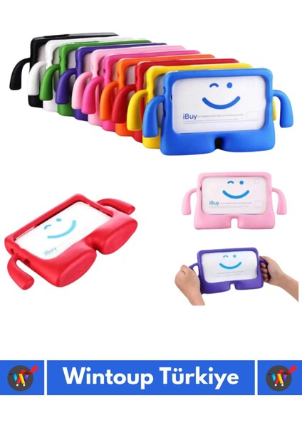 Premium Apple Samsung Uyumlu 11 Inch Silikon Yumuşak Tutacaklı Tam Koruma Kids Çocuk Tablet Kılıfı fırsatları