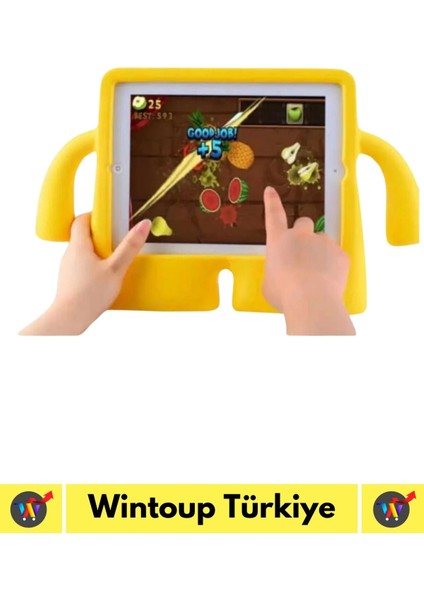 Premium Apple Samsung Uyumlu 11 Inch Silikon Yumuşak Tutacaklı Tam Koruma Kids Çocuk Tablet Kılıfı modelleri