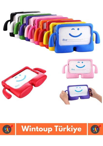 Premium Apple Samsung Uyumlu 11 Inch Silikon Yumuşak Tutacaklı Tam Koruma Kids Çocuk Tablet Kılıfı fırsatları