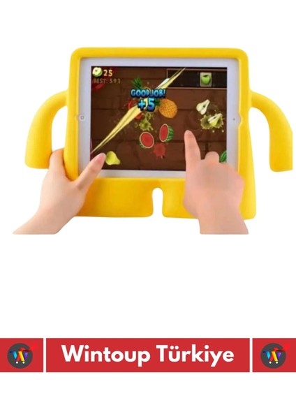 Premium Apple Samsung Uyumlu 11 Inch Silikon Yumuşak Tutacaklı Tam Koruma Kids Çocuk Tablet Kılıfı modelleri