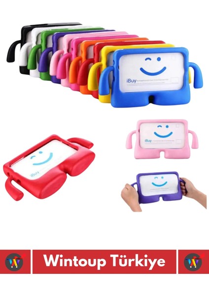 Premium Apple Samsung Uyumlu 11 Inch Silikon Yumuşak Tutacaklı Tam Koruma Kids Çocuk Tablet Kılıfı fırsatları
