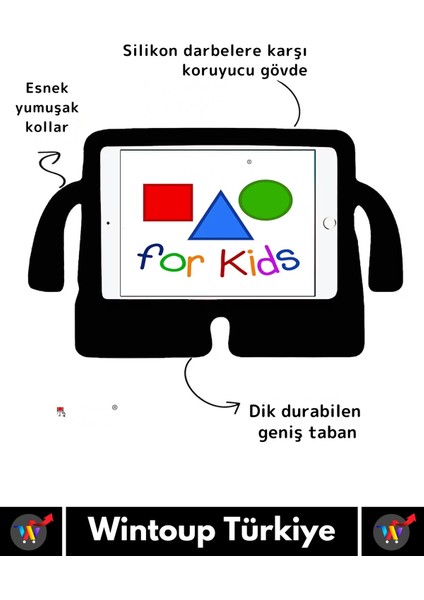 Premium Apple Samsung Uyumlu 11 Inch Silikon Yumuşak Tutacaklı Tam Koruma Kids Çocuk Tablet Kılıfı fiyatları