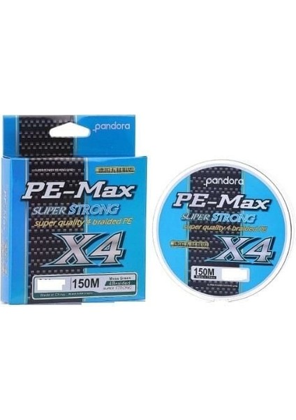 Pe-Max 4 x Moss Green Örgü Ip Olta Misinası 150MT