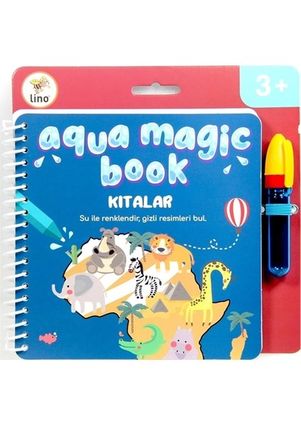 Sihilirli Boyama Kitabı Kıtalar