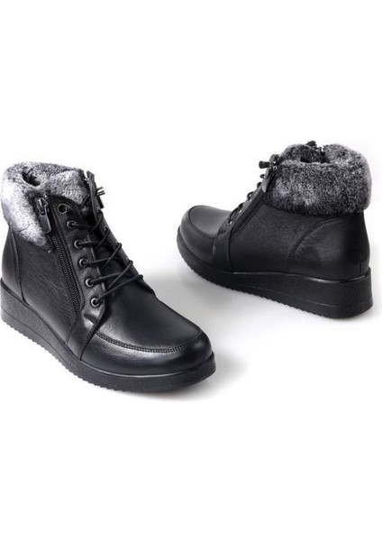 Edik 432 Ortopedik Kadın Termal Deri Bot indirimleri