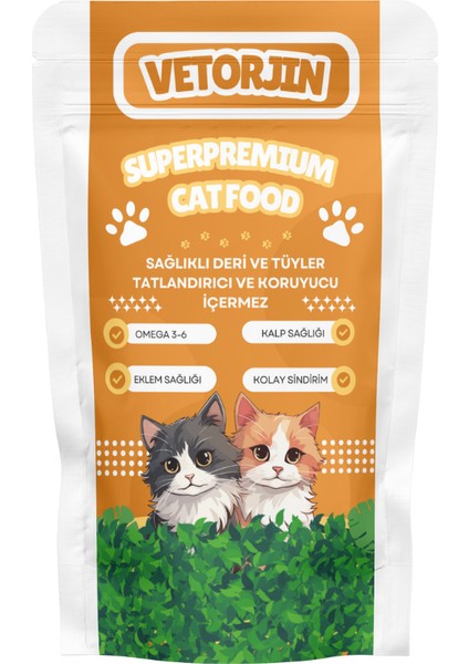 Tahılsız Glutensiz Tavuklu Yetişkin Kedi Maması 1 kg