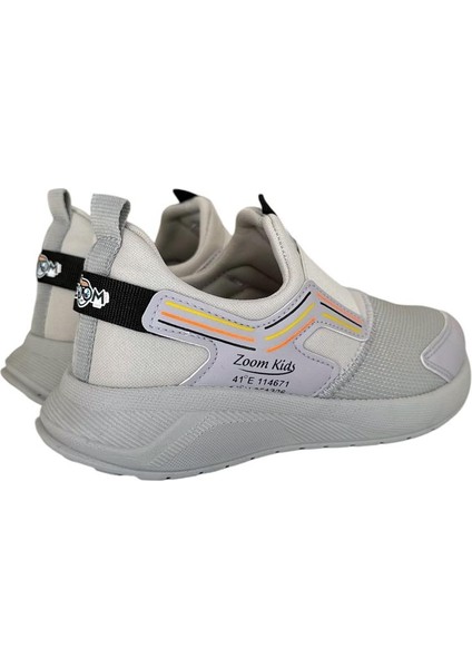 Çocuk Lastikli Spor Ayakkabı Gri