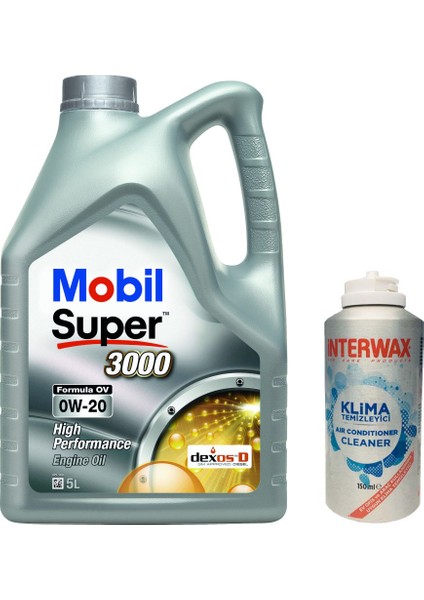 Super 3000 Formula Ov 0W-20 Motor Yağı 5 L (Üretim Yılı:2023)