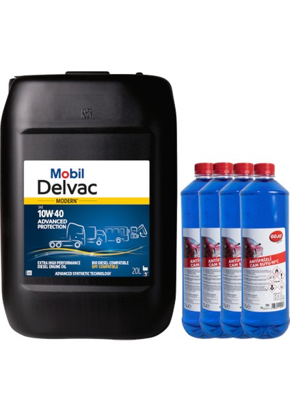 Delvac Modern 10W-40 Advanced Protection 20L (Üretim Yılı:2024)