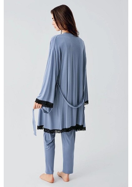 Artış 23102 3'lü Lohusa Pijama Takımı