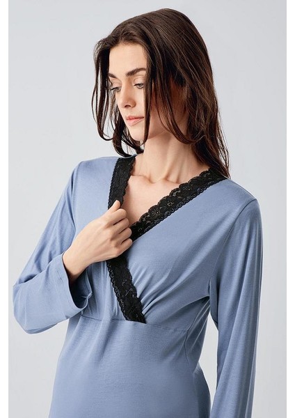 Artış 23102 3'lü Lohusa Pijama Takımı