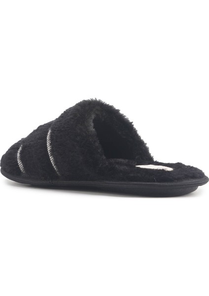 607139.Z4PR Siyah Kadın Panduf modelleri