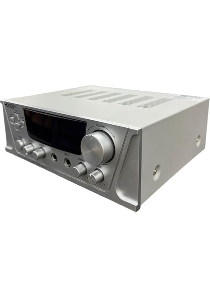 BT-502 2X25 Watt 12V, LCD Ekran Volüm Kontrolü Stereo Mikser Amfi