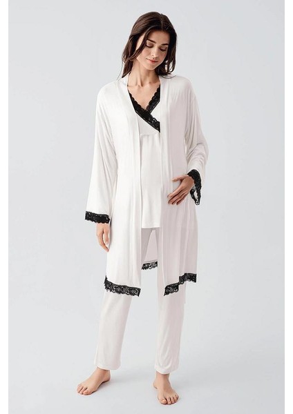 Artış 23102 3'lü Lohusa Pijama Takımı