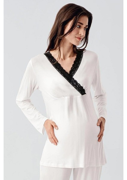 Artış 23102 3'lü Lohusa Pijama Takımı