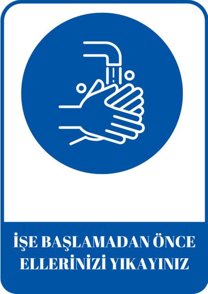 Mutfak Uyarı Levhaları Set