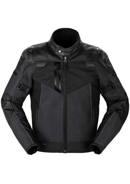 Vent Pro Deri Tekstil Korumalı Motosiklet Montu