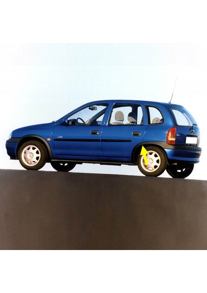 Opel Corsa B 4 Kapılı 1993-2000 Sol Arka Çamurluk Ağzı Plastik Dodik