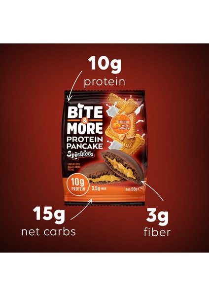 Protein Pankek Speculoos (50G X12 Adet)