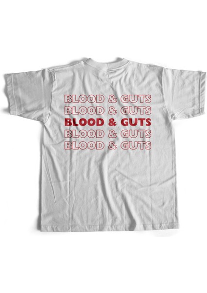 Wavy Threads Blood & Guts Oversize Tişört
