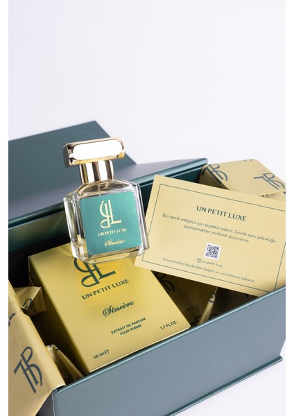 Premium Hediye Kutulu Un Petit Luxe Sincere Extrait De Parfum 50 ml Kadın Parfüm