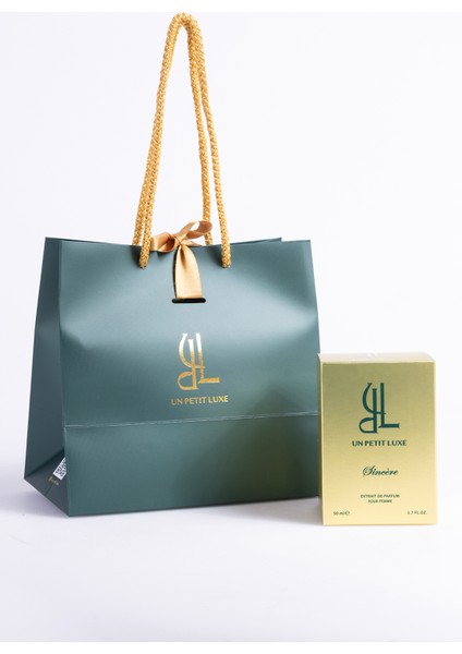 Premium Hediye Kutulu Un Petit Luxe Sincere Extrait De Parfum 50 ml Kadın Parfüm