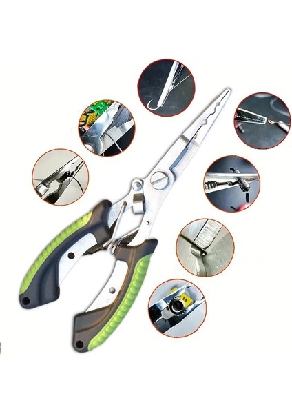 16CM Balıkçı Pensesi ve Yaylı Karabinalı Askı Apartı fiyatları