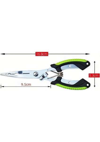 16CM Balıkçı Pensesi ve Yaylı Karabinalı Askı Apartı fırsatları